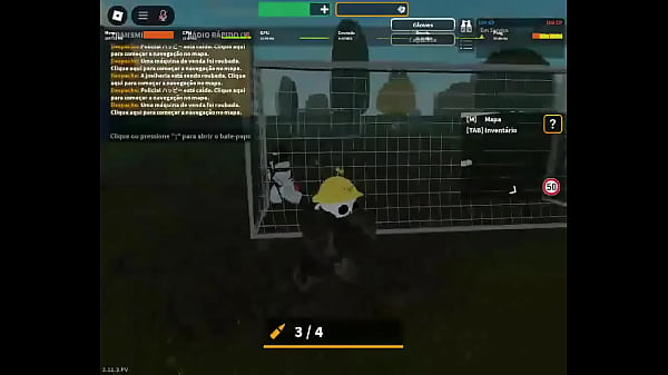 Gordinho amassando uns patos no emergency hamburg 