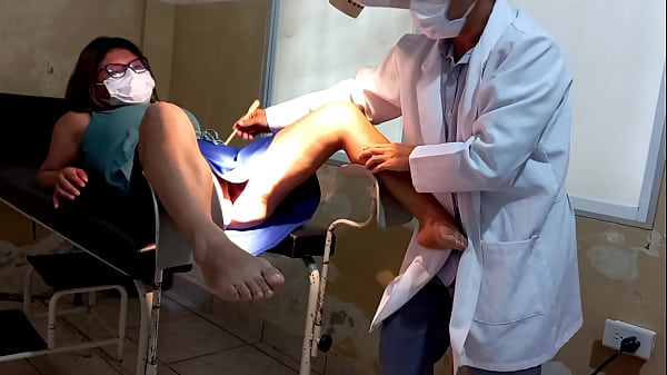 The Gynecology Exam Ends Unexpectedly!! The Doctor Does A Routine Check Up On His Patient, Then Gets Excited By Observing And Stimulating His Patient's Large Vagina. Real Porn In The Hospital thumbnail