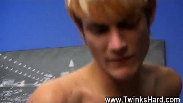 Twink movie Hippie man Preston Andrews can't help but admire the lump 