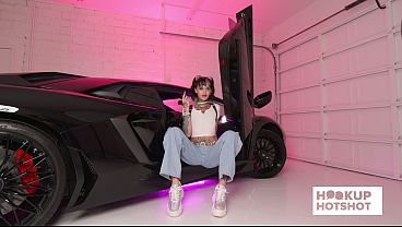 BTS - CC Shows Off Her Slim Body In A Flirty Backstage Scene! BTS - CC Shows Off Her Slim Body In A Flirty Backstage Scene!