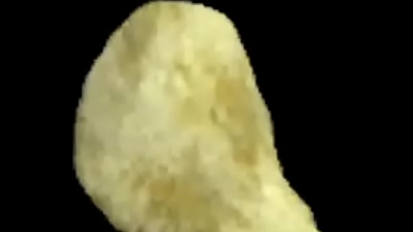 Spinning potato chip 