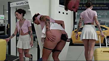Airport Security Officer Ass Fucked Me