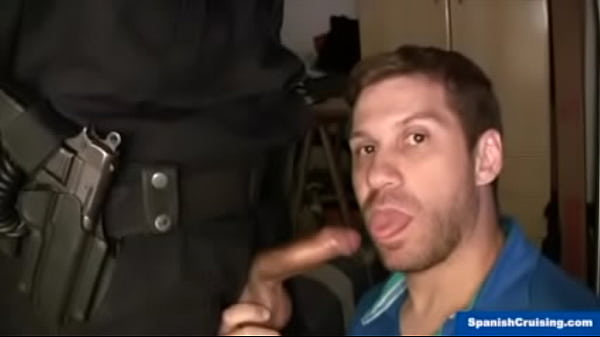 Sucking a Real Policeman's Cock 