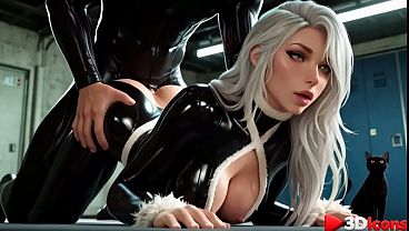 Felicia Hardy A Black Cat, Let A Cop Fuck Her So Hard He Didn't Even Arrest Her [ai] thumbnail