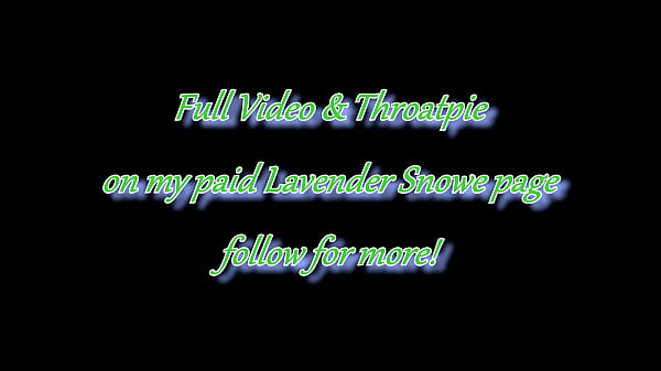 I cum so hard in her tight throat 