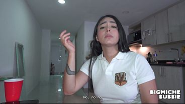 Punished For Not Doing Homework &ndash_ Hogtied, Ass Fucked Raw, Creampied, Then Farted Out Stepdads Load