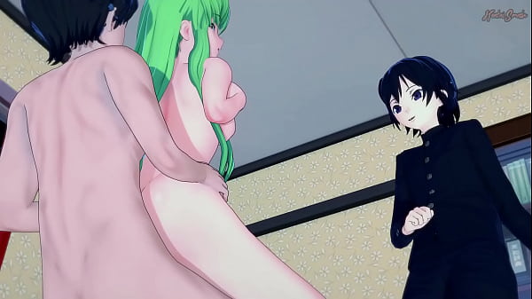 Lelouch watching cc get fucked by suzaku