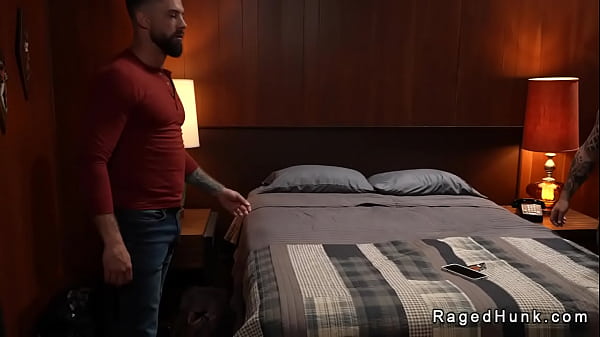 Muscle trucker anal fucks fellow driver