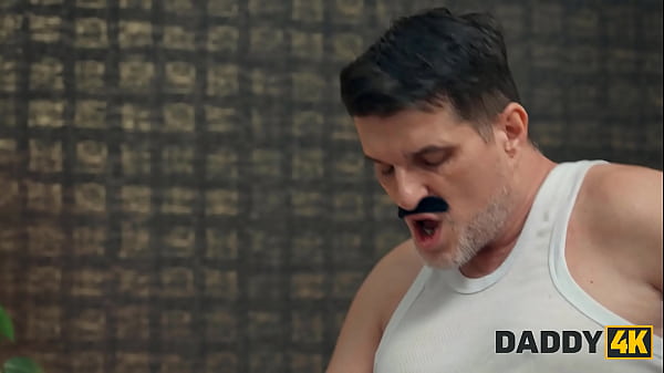 DADDY4K. GF goes completely crazy and jumps on daddy's dick. Hot video with Kaira Love 