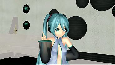 Nonton Chained Miku Triple Dildo - Mmd By Doushiou thumbnail