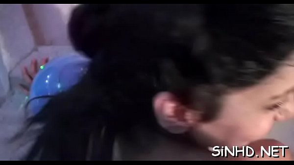 Honeys are having wild fun tasting different hard schlongs 