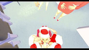 Christmas bang compliation with dc x street fighter x celebrities x jessica rabbit x ben 10 x farytale x princess jasmine x shrek x santa