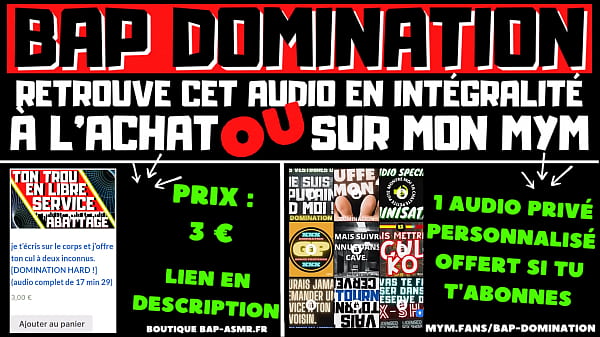 je met ton cul a disposition en abattage ! 