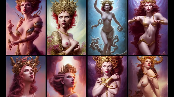 CELEBRITY GODDESSES FINE ART_VOL 1 Fox Johansson Heard Berry_Zeta Jones Diaz_Kardashian JolieCyrus Kidman Marylin Monroe