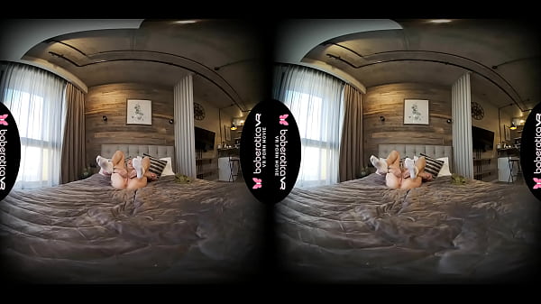 Solo blonde girl Mika_is aloneand very naughty in VR