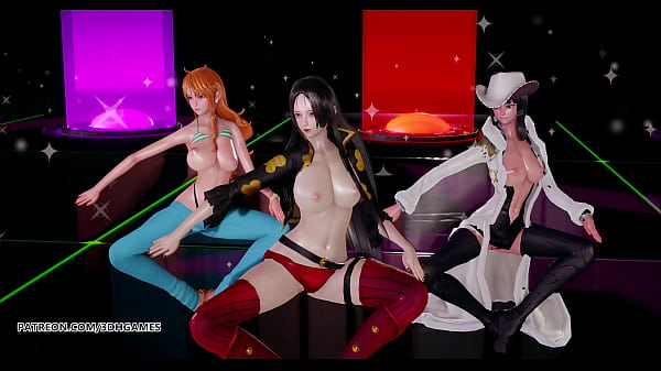 Play MP4 - &lbrack;MMD&rsqb; Girl's Day - Expectation Hot Striptease Boa Hancock Nami Nico Robin One Piece 3D Porn Hentai Uncensored