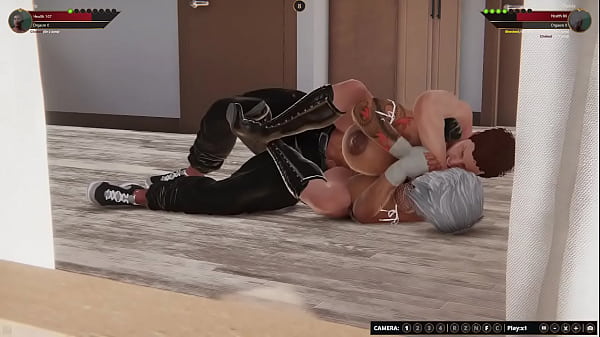 Jerle VS Diabla Naked Fighter 3D