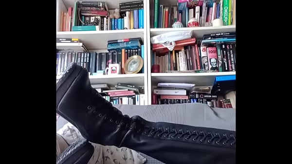 Me posing with high boots 