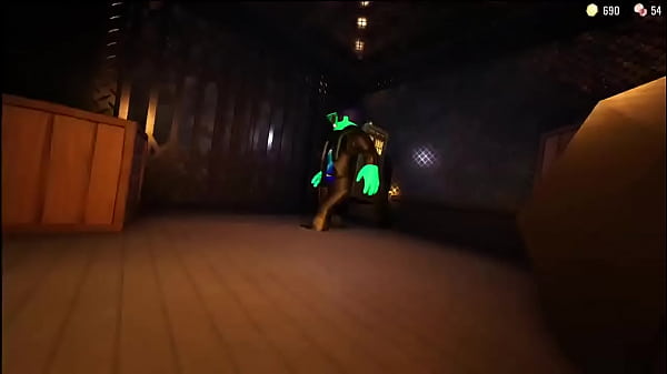 Monstruo gigante intenta follarme pero logr&oacute; escapar 