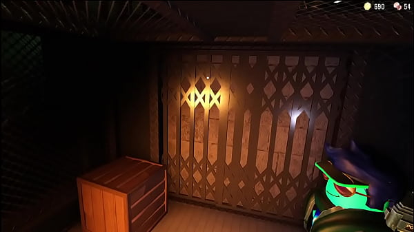 Monstruo gigante intenta follarme pero logr&oacute; escapar 