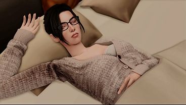 her kinky christmas wish is to be plowed by two men 