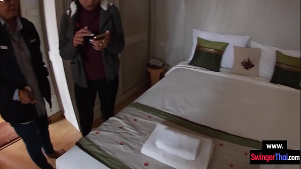 Petite Thaigirlfriend thanking her guy properly for taking_her on a trip