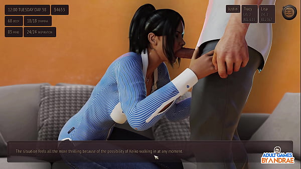 Ep21 exhibitionist lisa teasing justin living with american sunset 