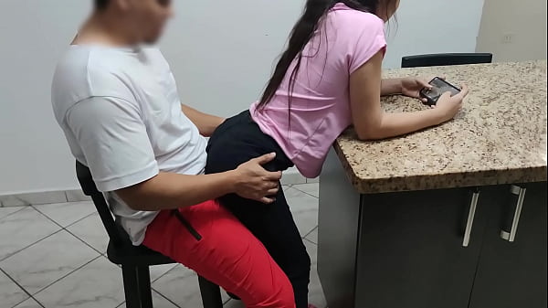 My Cute Step Niece Sat On My Lap And Took My Phone Away For Her To Play But She Started To Move And Felt My Dick thumbnail