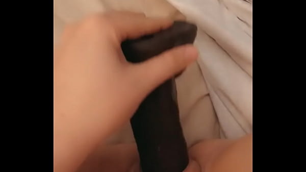 Hotwife loves her BBC dildo 