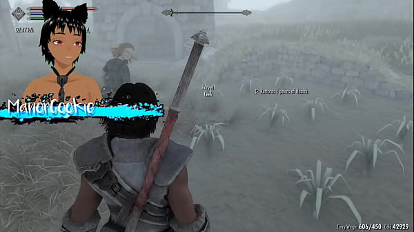 Skyrim b and l sex mod having sex on a farm out in the field 