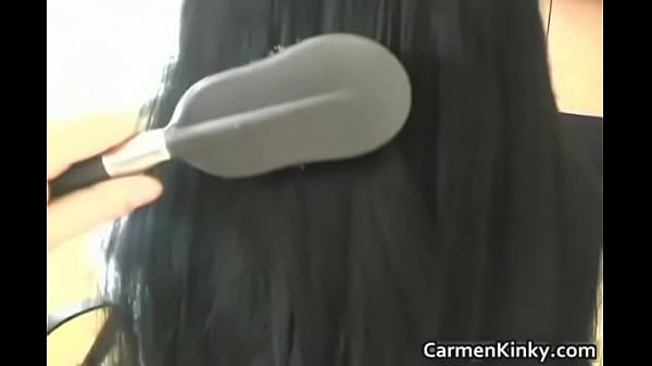 Kinky school teacher carmen play weird 