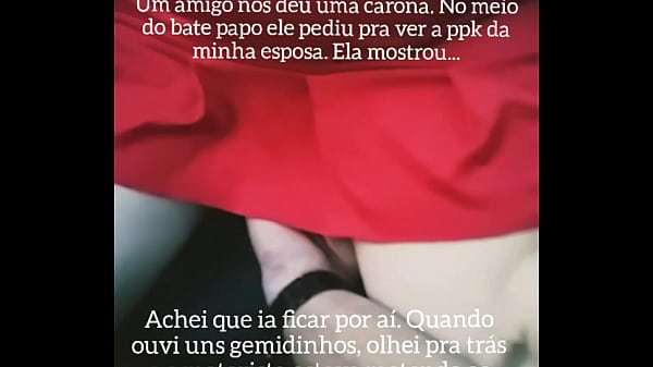 Estranho meteu os dedos na buceta da minha esposa