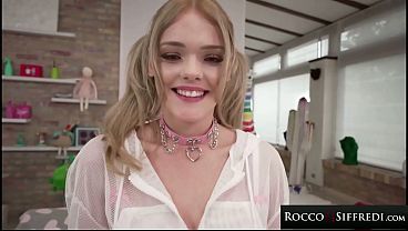 Rocco Siffredi - Blonde Student Railed By Teacher's Huge Cock thumbnail