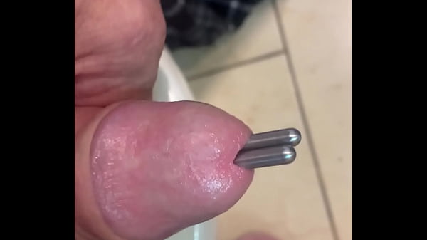 Plugging my cock with_2 rods