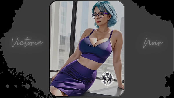 AI_Vibrant_blue hair and dark glasses DOMINATRIX Part 5 Waifu Models 003