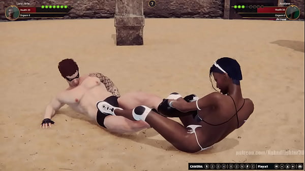 Jerle vs avalynn nf3d mixed kinky combat
