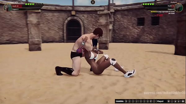 Jerle vs avalynn nf3d mixed kinky combat 