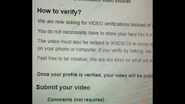 Verification video
