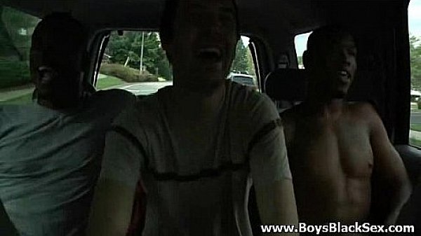 BlacksOnBoys - Gay black boys fuck hardcore white sexy twinks 05 