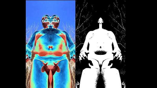 nudist skinny-dipping art