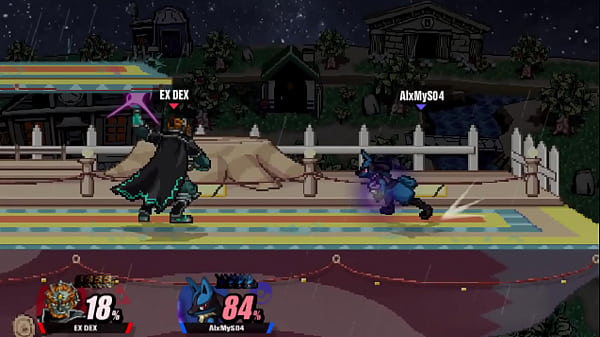 Se conf&iacute_a y al final le gano con 4 vidas SSF2 peleando contra AlxMyS04