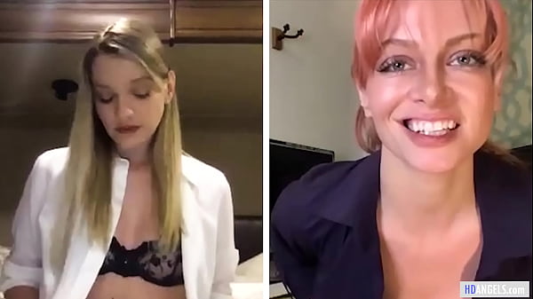 Office Lesbian Relationship On Webcam - Kenna_James, Serene Siren