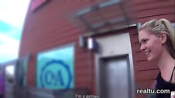 Attractive czech kitten is tempted in themall and reamed in pov