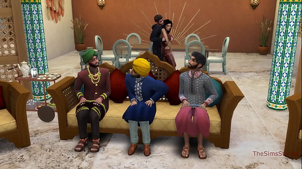 Play MP4 - Indian girl fucks behind her stepfather's back in living room