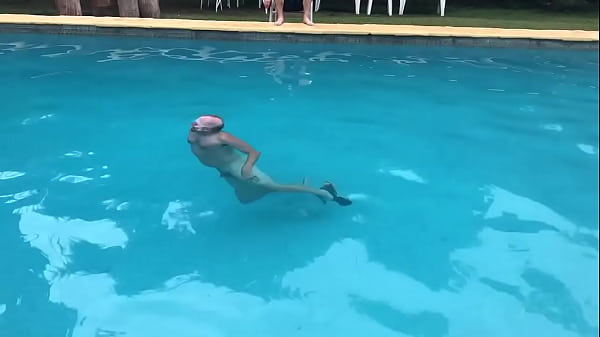 Big cock in the water 