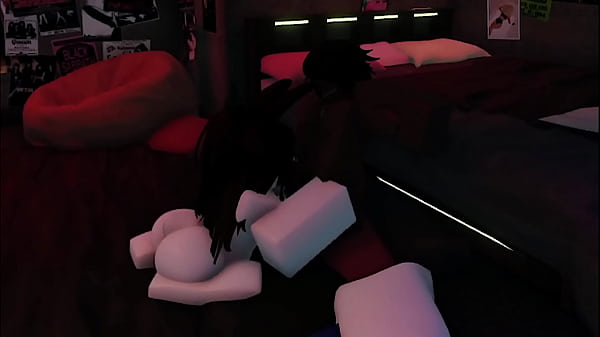 Roblox slutty white bunny whore gets dominated by bbc