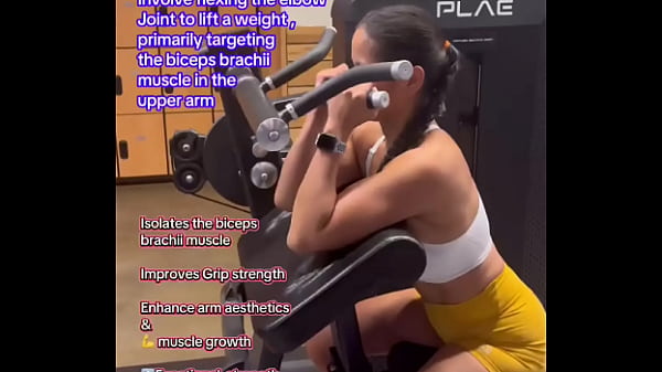 Nonton Bicep C S #beginnerworkout, #fitnesstutorial, #workouttutorial, #howto, #form, #technique#biceps ... thumbnail