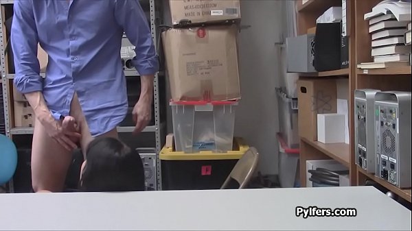 Short big tit_Latina pilfer caught and fucked