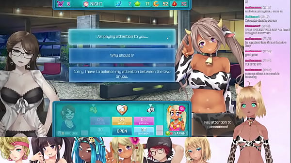 VTuber LewdNeko Plays Huniepop 2 Double Date Part 4
