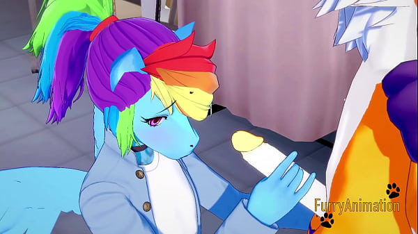 Play MP4 - Digimon my little pony Yaoi - Renamon and Rainbow Dash handjoob blowjob and fucked with creampie in his ass - Yiff Anime Manga Gay